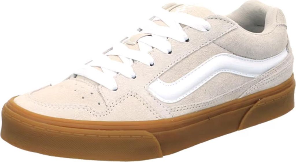 VANS Damen Caldrone Sneaker Halbschuh Wildleder VN0007P9EN91 Taupe, Schuhgröße:41 EU