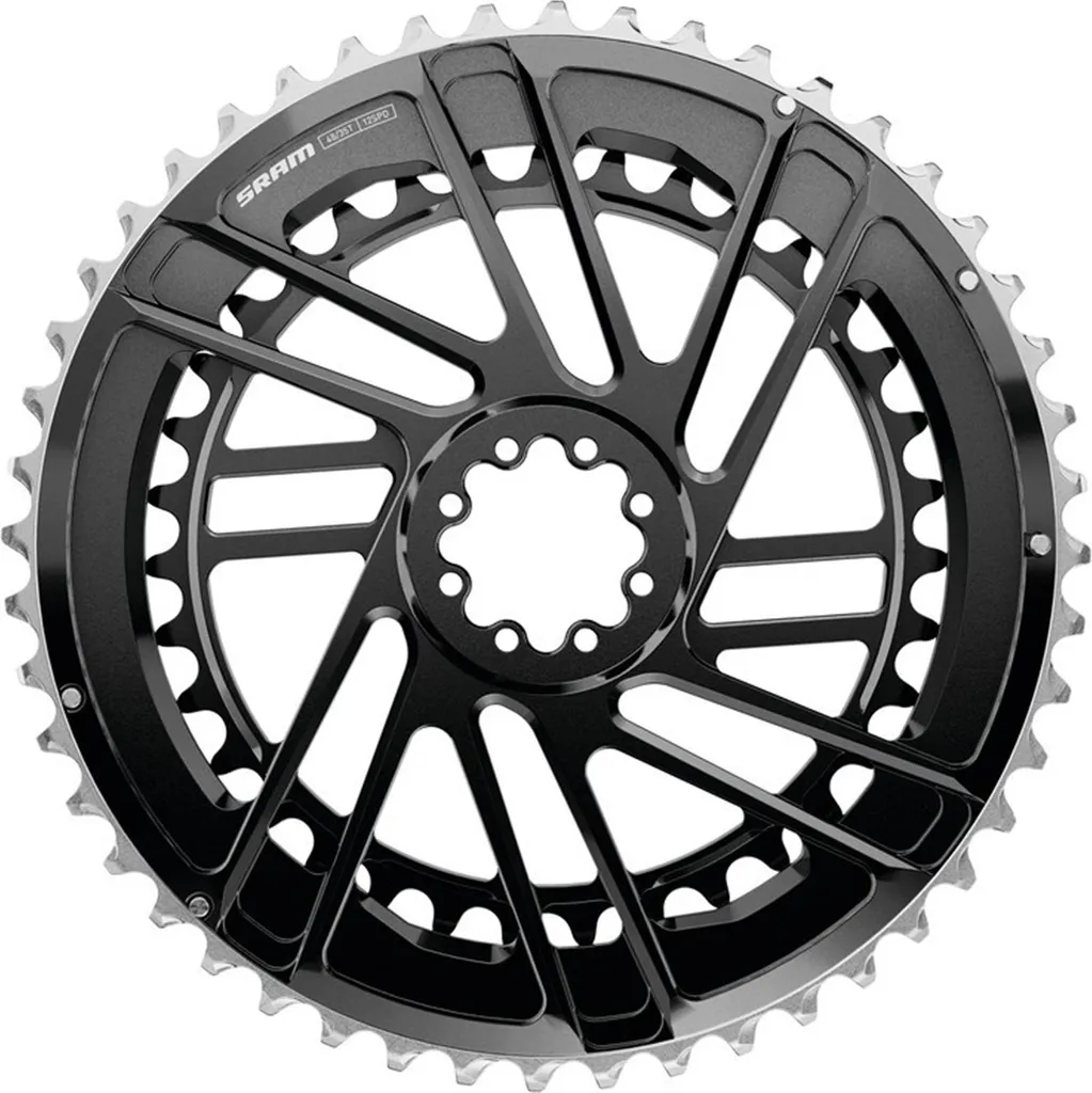 Plateau Sram Force AXS 46/33T Argent pour Cyclisme Route et Montagne