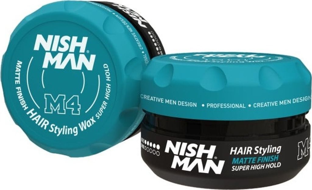 NISHMAN M4 MATTE FINISH WAX pomáda na vlasy 100ml Obrázek produktu 