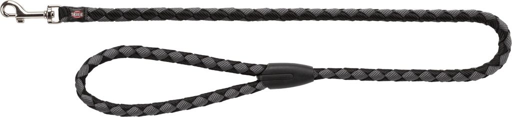 TRIXIE Hundeleine Cavo, 1,00 m, ø 12 mm, schwarz/grafit, Produktbild 