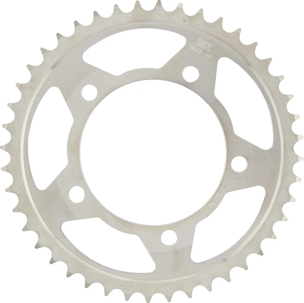 Pignon arrière RK 5643 525 Argent 45T pour moto haute performance