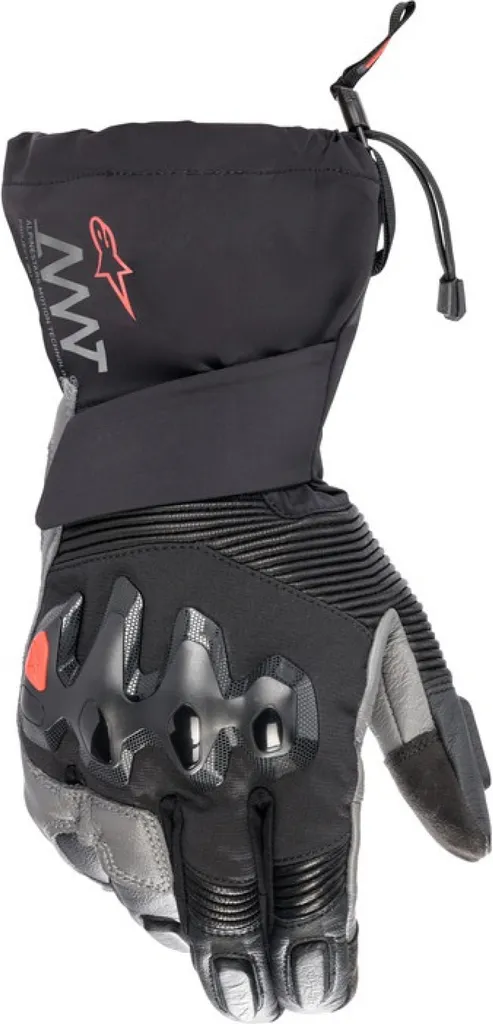 Gants Alpinestars AMT-10 Drystar XF Noir Rouge - Protection Taille M