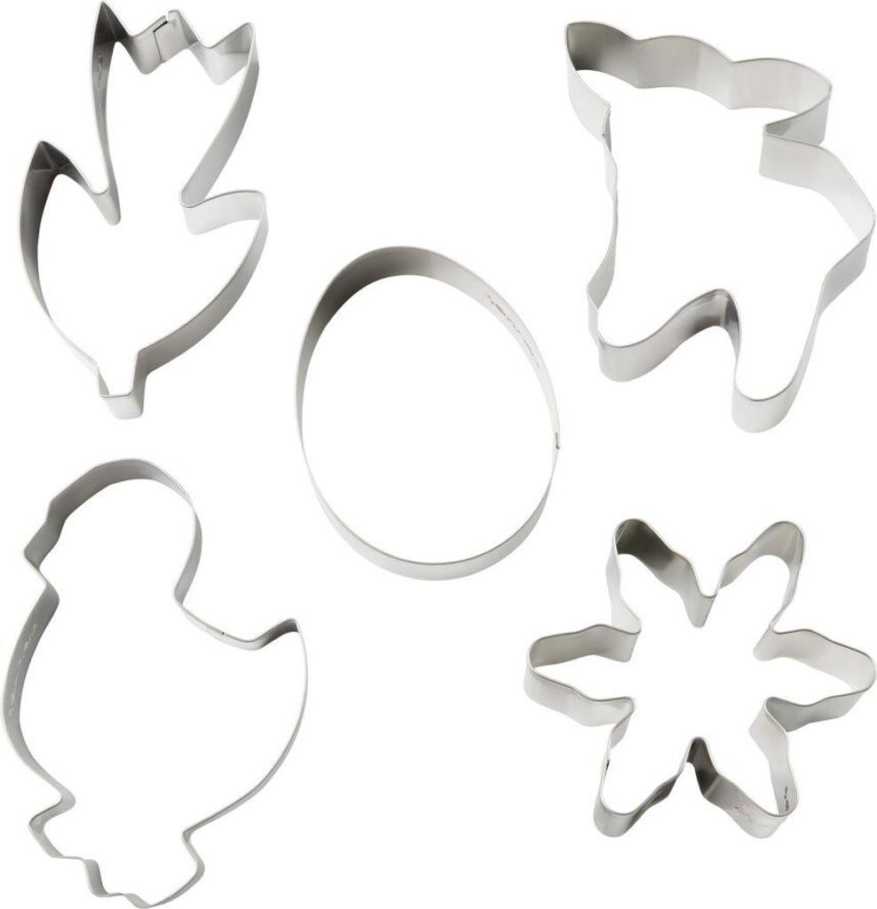Ausstecher-Set Frühlingswiese, 9x5,5x2,5 cm Produktbild 