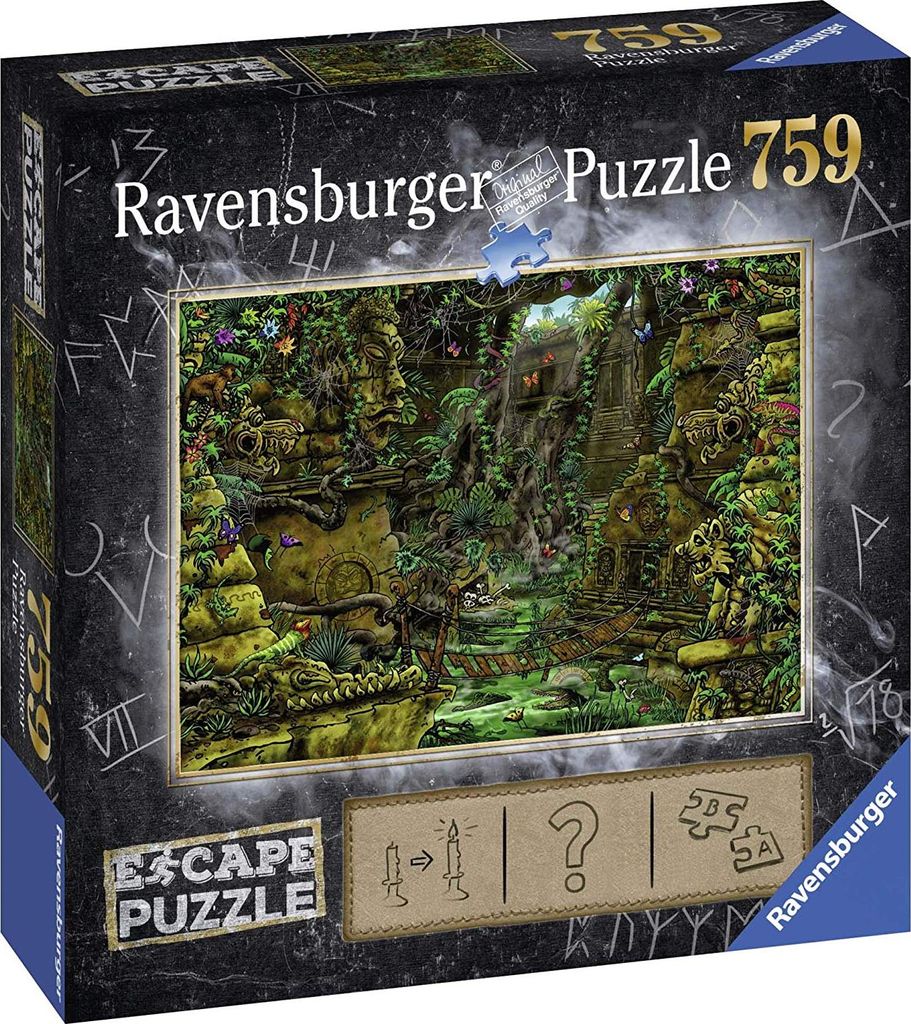 Ravensburger Puzzle Escape Temple Ankor Wat - 759 Teile Erwachsene