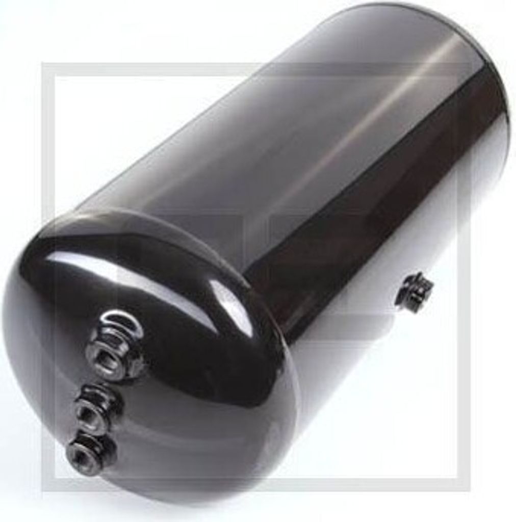 PETERS ENNEPETAL Luftbehälter Druckluftanlage 016.376-00A passend für MERCEDES-BENZ ACTROS 276mm 662,5mm 35L Stahl 10,8kg