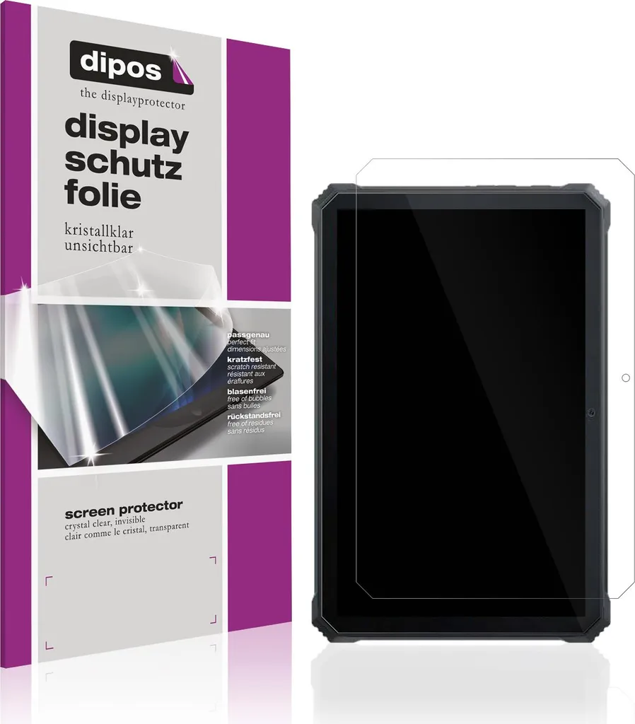 2x Pellicola Protettiva per Blackview Active 8 Pro Outdoor Protezione Schermo Claro Display dipos