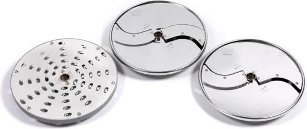Accessoires de découpe légumes pour PIZZA CL600 - Lot de 3 disques inox