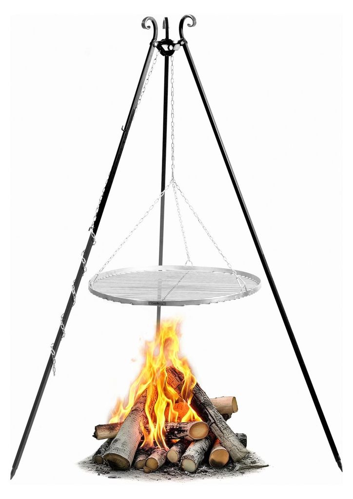 Grill na trójnogu 180 cm COOK KING - ruszt stal nierdzewna Zdjęcie produktu 