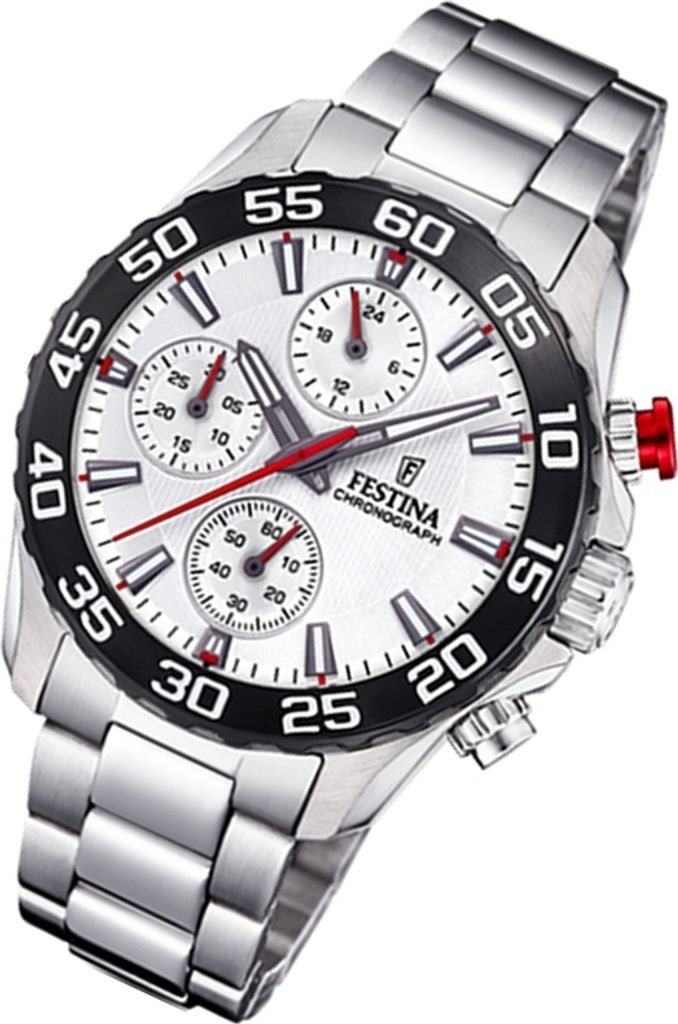 Festina Kinder Uhr Junior Collection F20457/1 Stahl Produktbild 