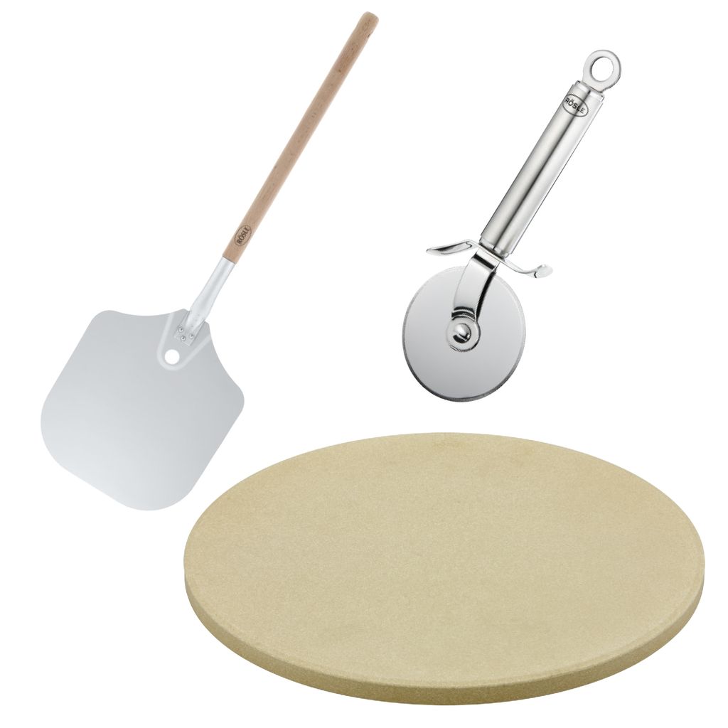 Rösle Rösle BBQ Pizza Set 3-tlg. 25427/Abverkauf nur Immagine del prodotto 