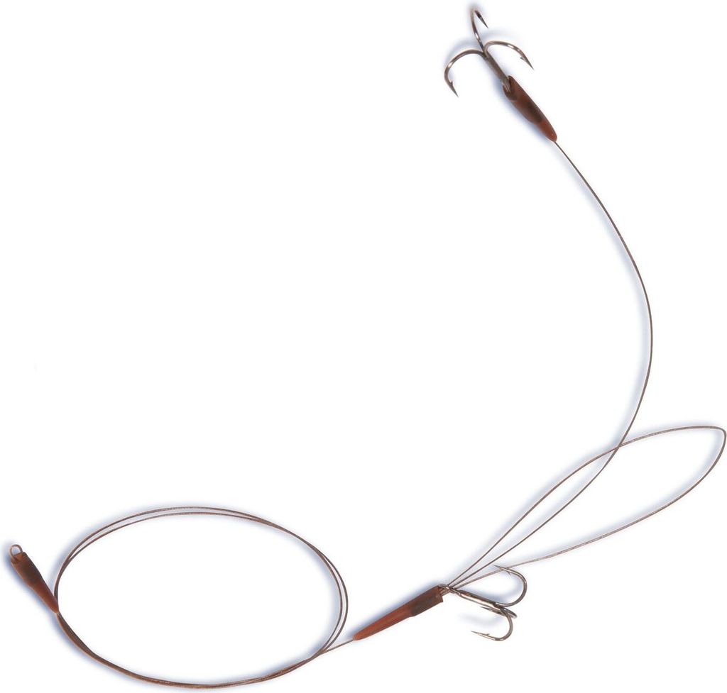 Quantum Mr Pike Long Cast Leader 60cm 13,6kg 2 Haken - Produktbild 