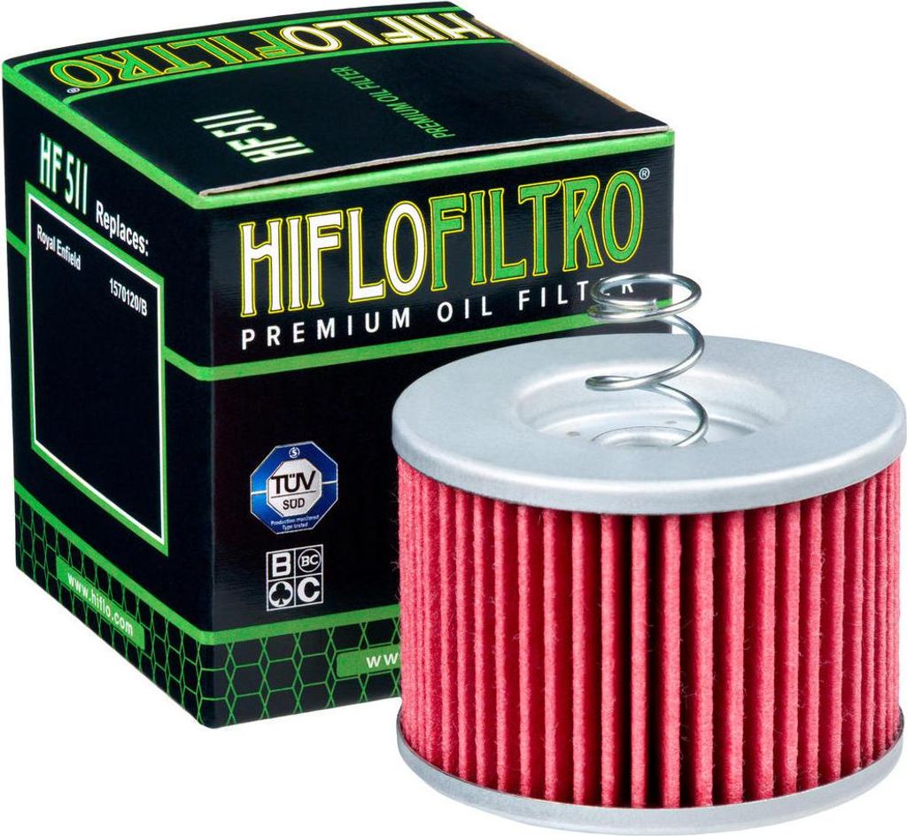 Hiflofiltro Hf511 Ölfilter Mehrfarbig  Mehrfarbig One Size Produktbild 
