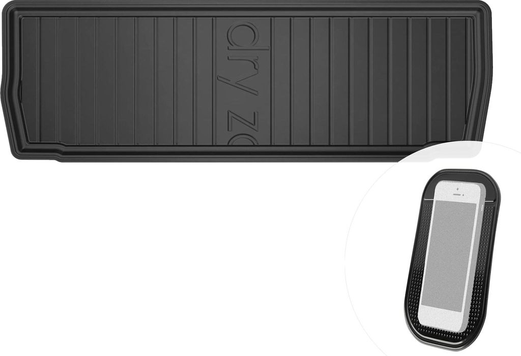 Gummi Kofferraumwanne Kofferraummatte passend für Citroen C2 I 2003-2009