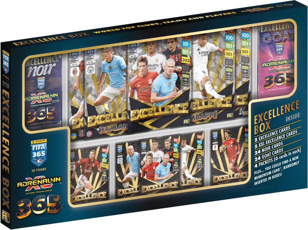 PANINI FIFA 365 Adrenalyn XL Boîte d'excellence Image du produit 