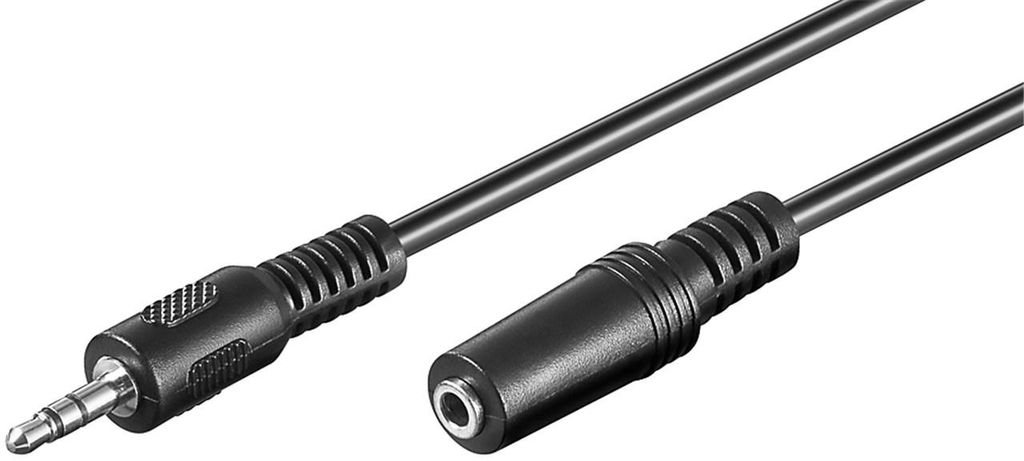 goobay Kopfhörer und AudioVerlängerungskabel AUX 3,5 mm Obrázok produktu 