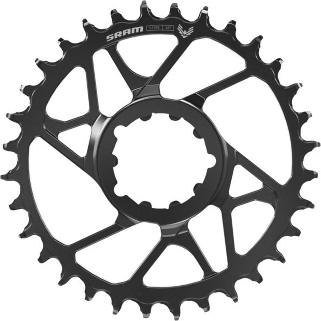 SRAM Kettenblatt T-Type Eagle 70 30T - Präzises Direct-Mount-Kettenblatt für ...