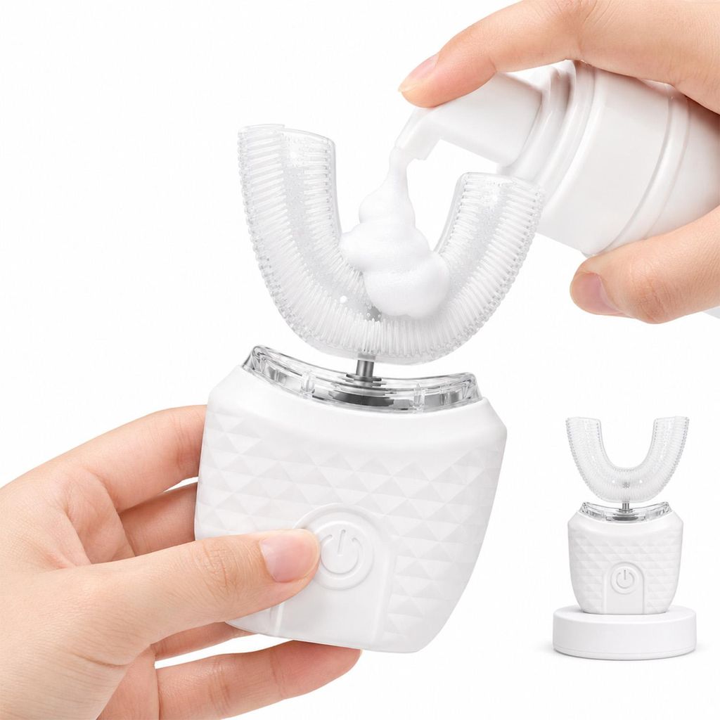 U-förmige Ultraschall-Zahnbürste für Erwachsene, Produktbild 