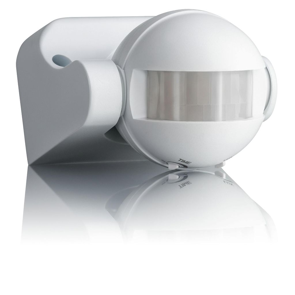 Bewegungs Melder Außen Aufputz Wand Infrarot 2 Sensoren 360° LED geeignet SEBSON 