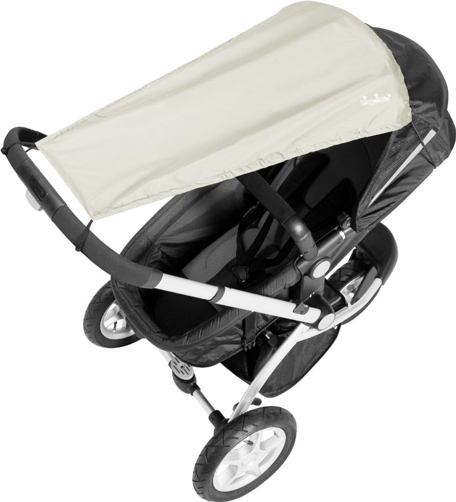 Sonnentuch UV-Schutz Kinderwagen beige