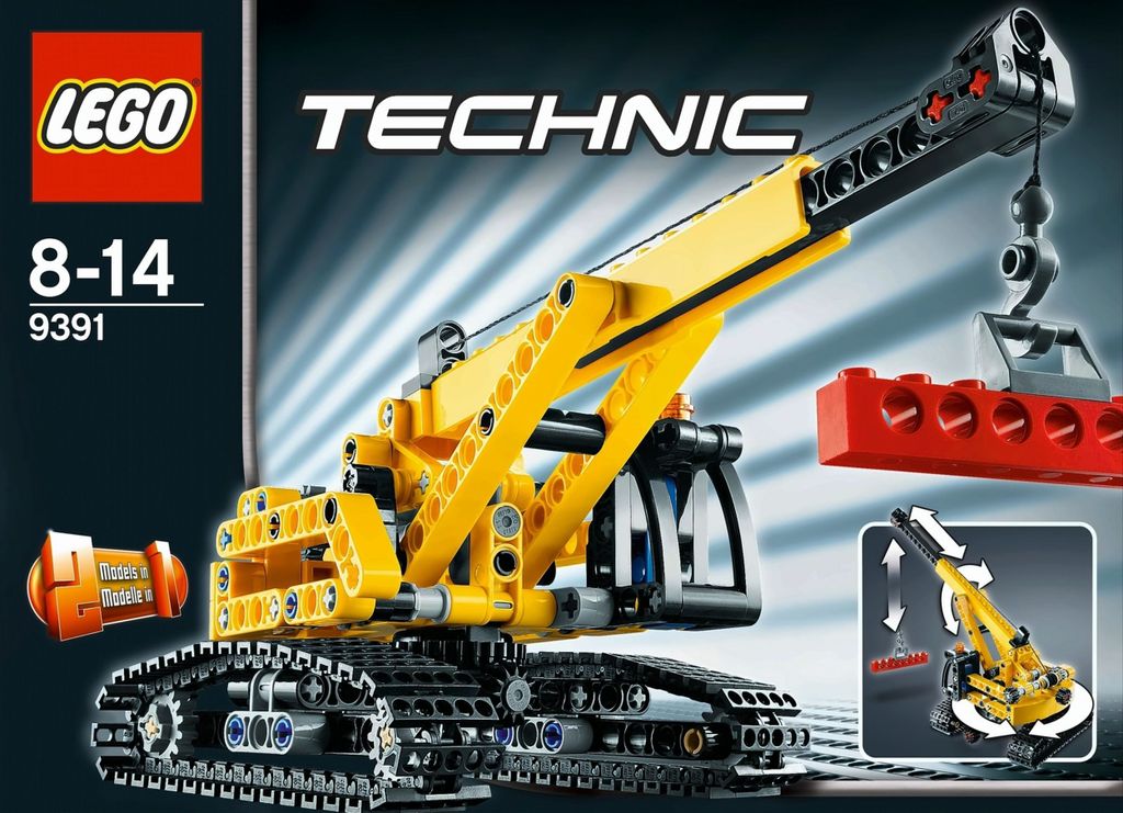 Lego Technic Raupenkran 2 in 1 Produktbild 