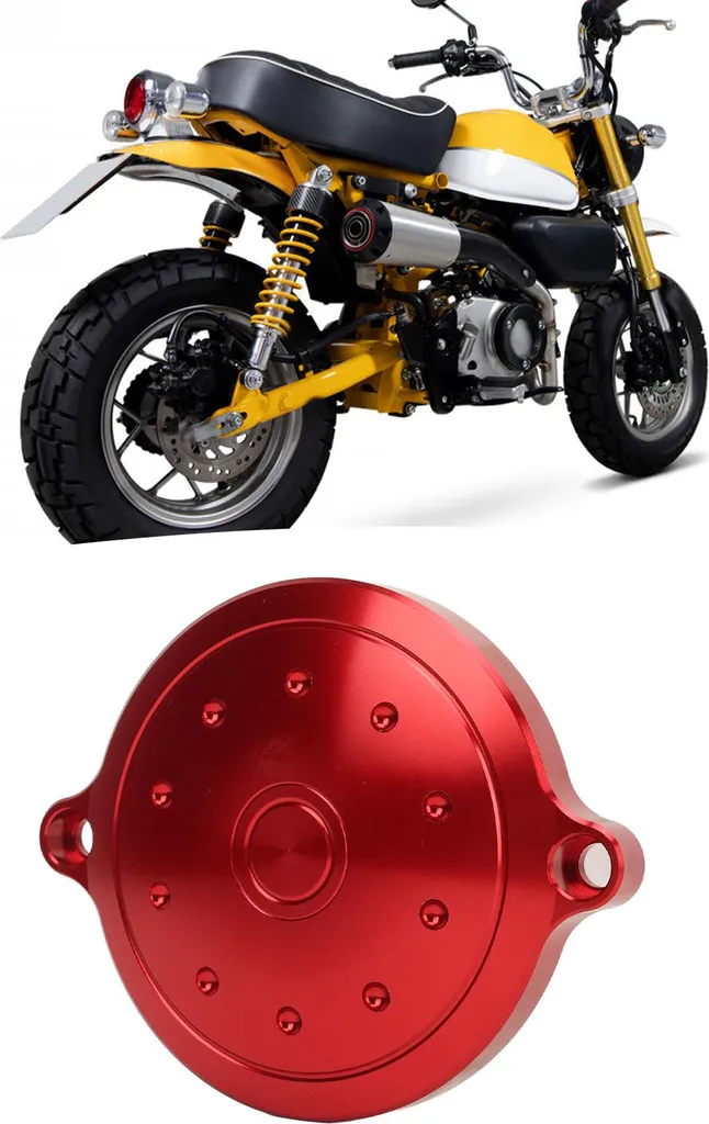 Couvercle de culasse anti-corrosion en alu rouge pour Honda Trail 125