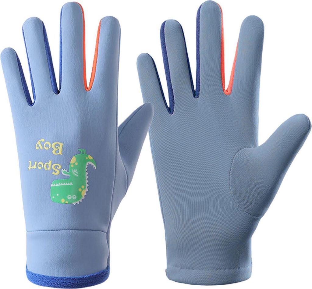 Paar Kinder-Winterhandschuhe, wasserdichte Sporthandschuhe Produktbild 