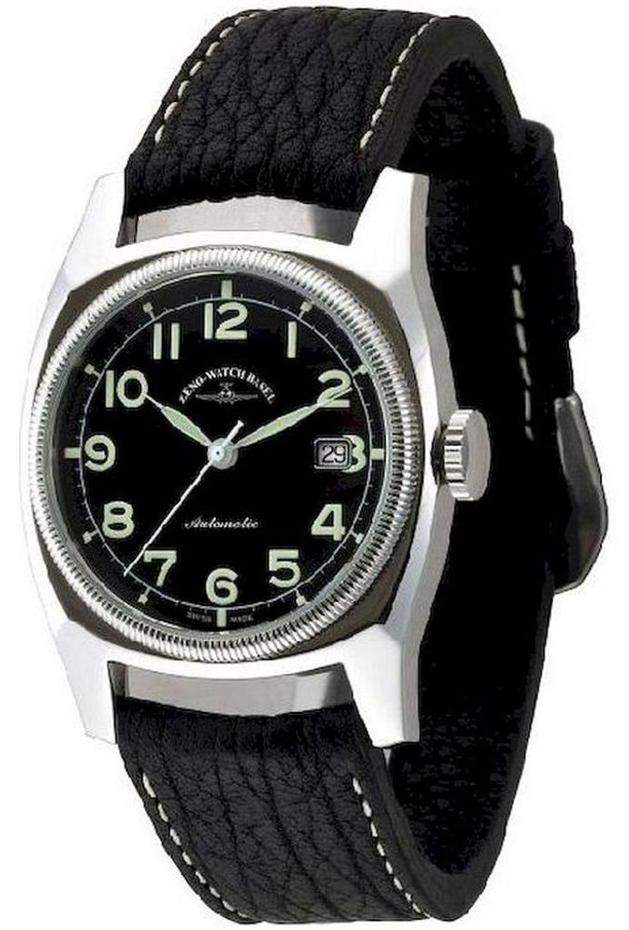 Zeno-Watch - Armbanduhr - Herren - Retro Carre Automatik - 6164-a1