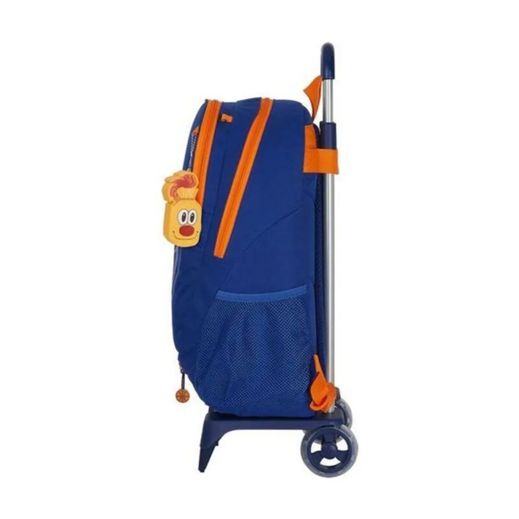 Safta Valencia Sac à Dos avec Chariot Trolley 16L Bleu - Taille Unique - 3