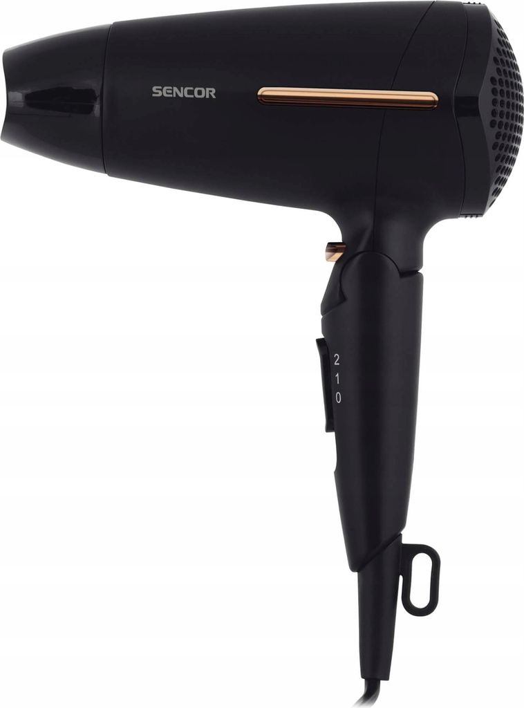 Haartrockner schwarze Spitze Sencor SHD 0045BK 1600W kleiner Reisehaartrockner