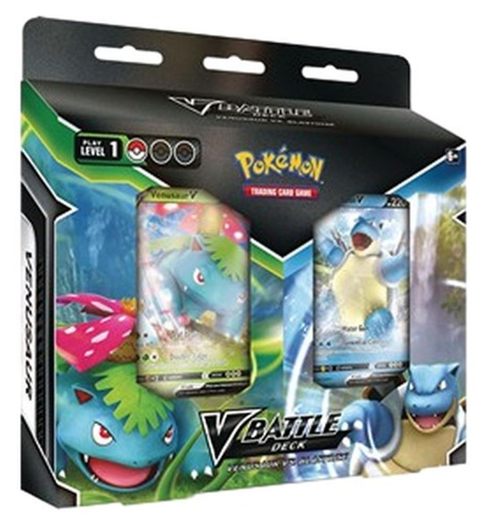 Mazzo da battaglia Pokémon V: Venusaur V contro Blastoise V Immagine del prodotto 