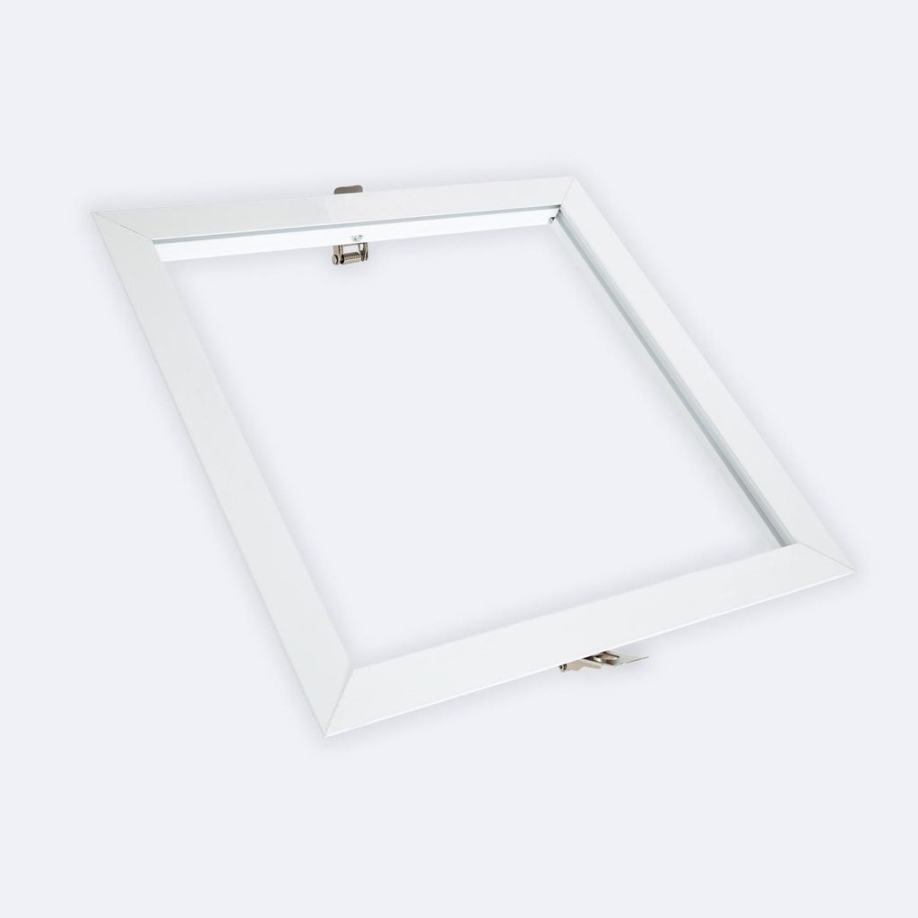 Einbaurahmen für LED Panele 30x30 cm Weiß Produktbild 
