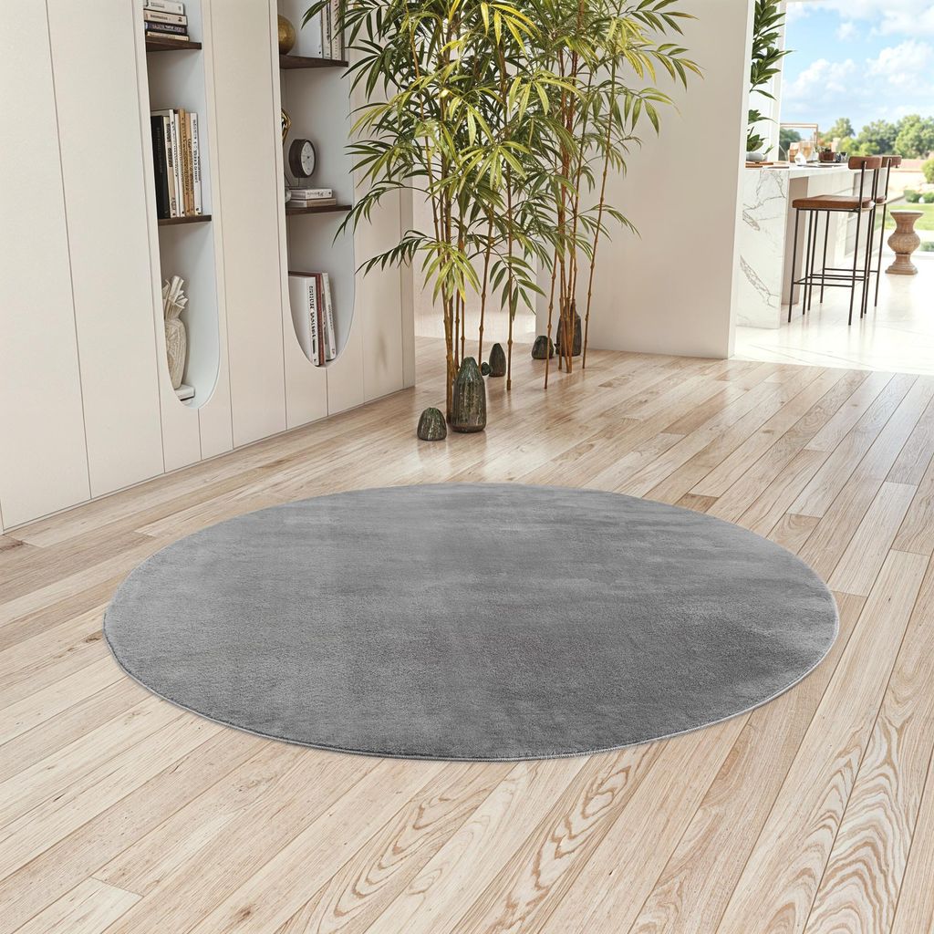 Carpetsale24 Tappeto Lavabile a Pelo Corto Antiscivolo e Immagine del prodotto 