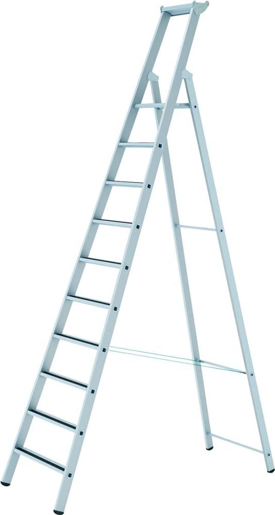 ZARGES R13step S - LM-Stufen-Stehleiter 10 Stufen 41642