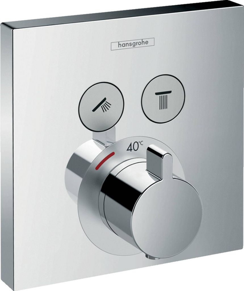 Hansgrohe Thermostat Unterputz ShowerSelect Fertigset 2 Produktbild 