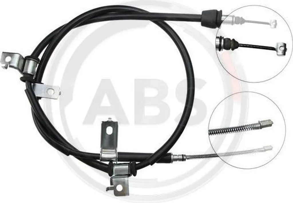 Câble frein à main A.B.S. robuste et durable, compatible OE 597601C300