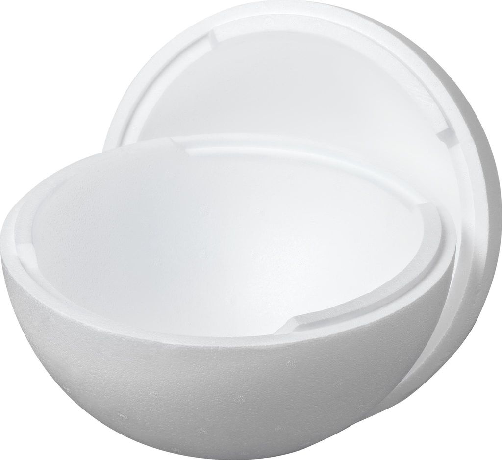 KnorrPrandell teilbare Styroporkugel, weiß, 30 cm Produktbild 