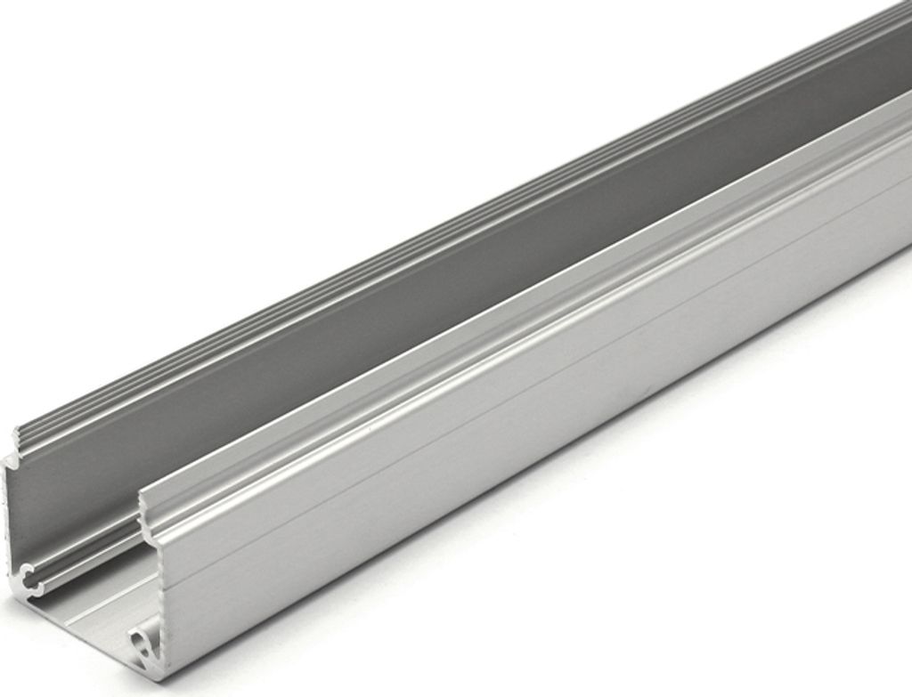 Länge 1250mm - Kabelkanal aus Aluminium Profil 40 x 40 Alu Profile