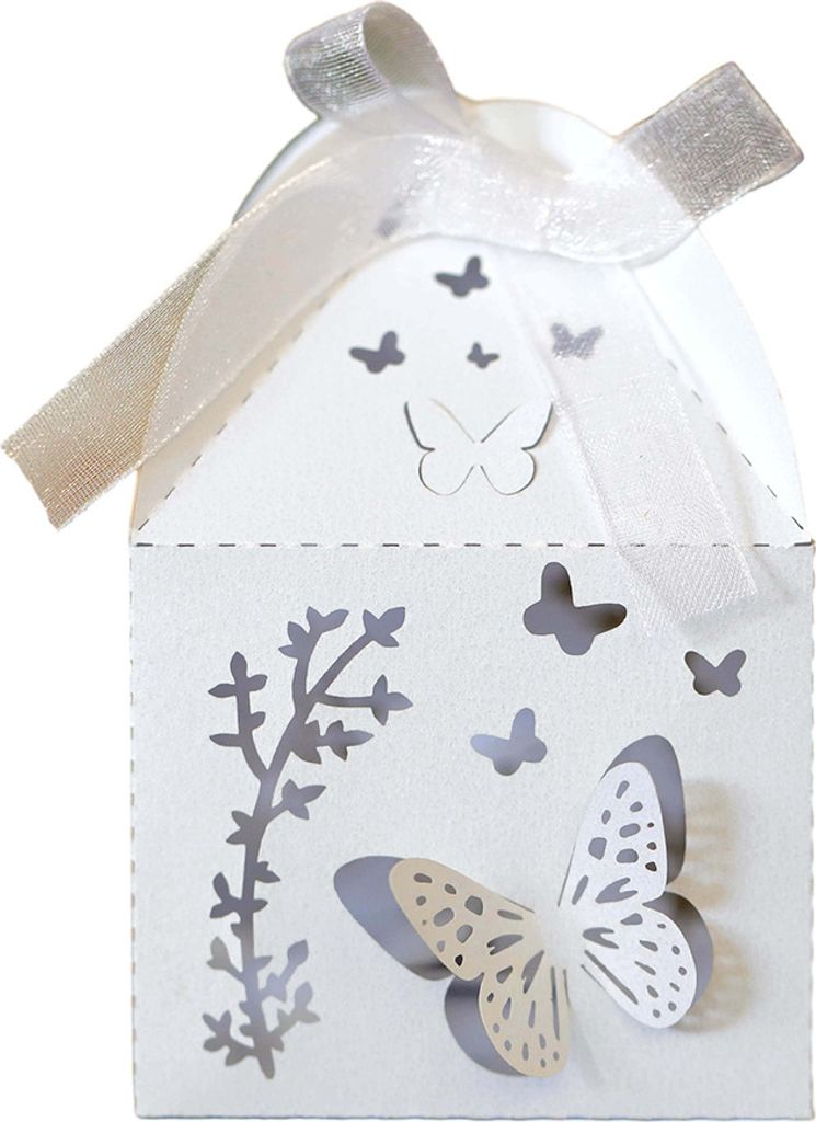 50Pcs Hochzeit Geschenk-Box, Laser Cut Candy Geschenk-Box Papier-Box Mit Band Für Hochzeit Dekoration Party Favor Kleine Geschenk-Verpackung