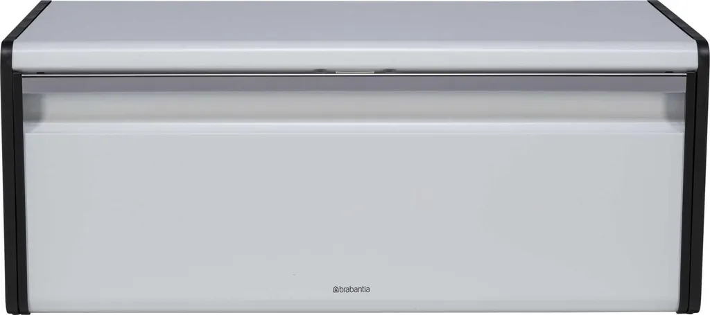 Cestino per il pane a cerniera Brabantia, quadrato anteriore, bianco