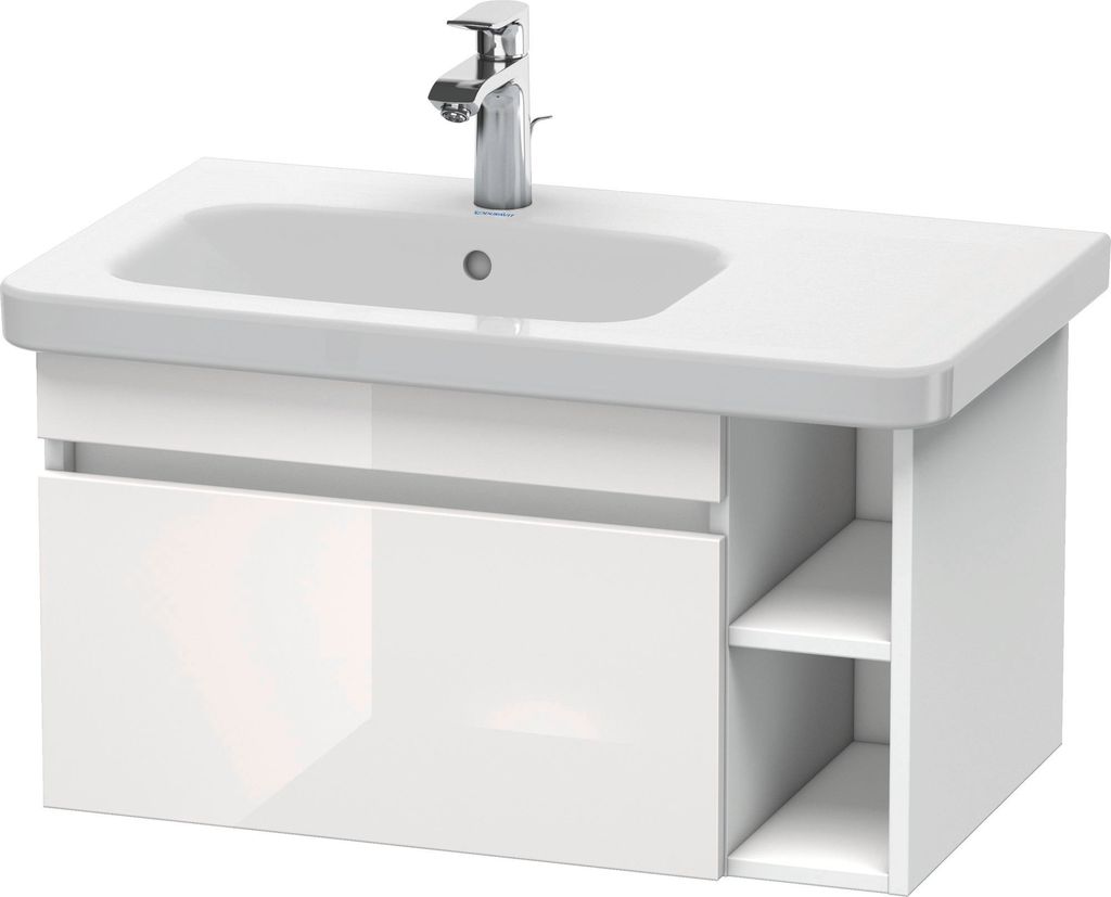 Duravit Waschtischunterbau DURASTYLE 448 x 730 x 398 mm weiß hochglanz/weiß matt