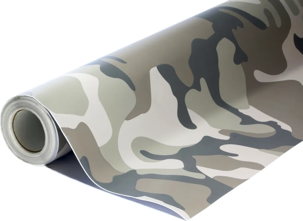 Vinyle covering camouflage 152x300cm TLKC-005 - Film thermoformable
