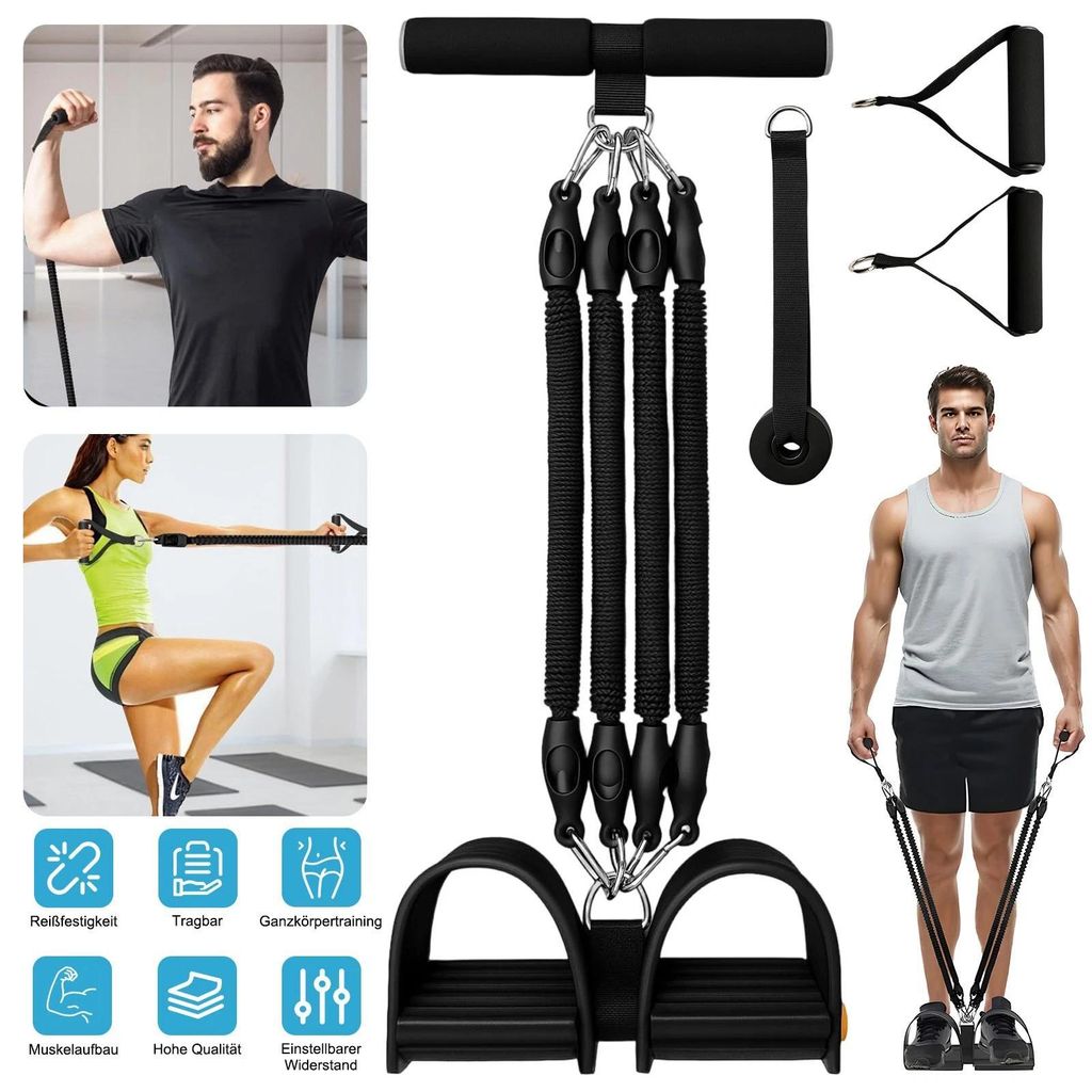 Fitnessband Pedal Widerstandsband Resistance Expander Produktbild 