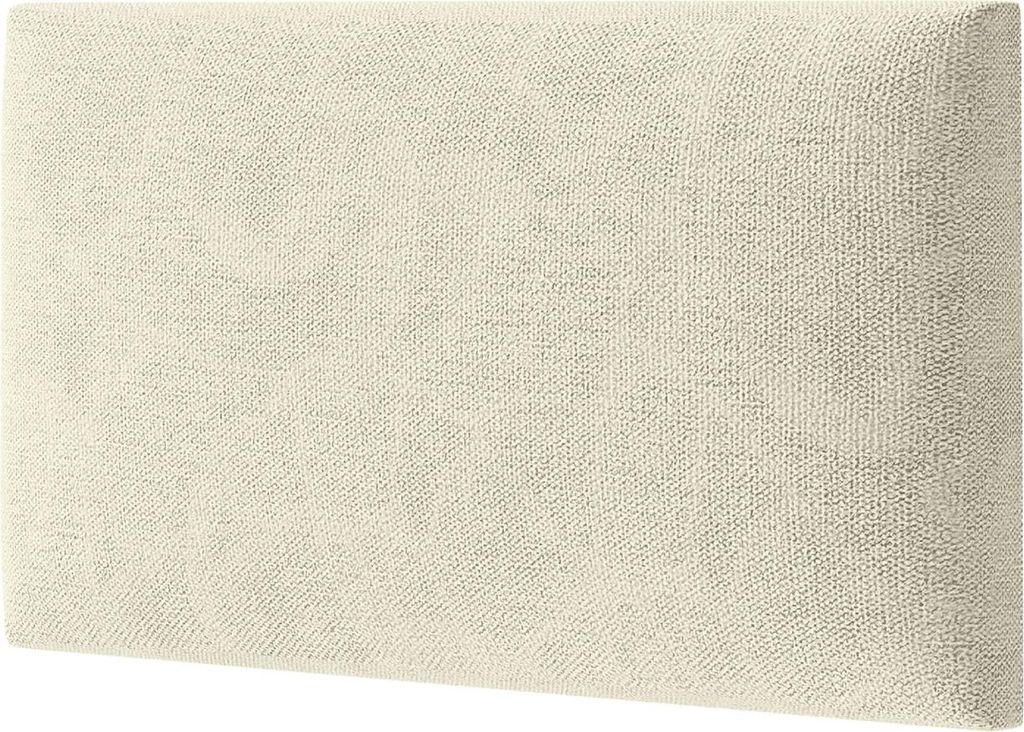 STEGU mollis Basic.03 Wandpaneel schallabsorbierend Jersey creme 30x15 cm