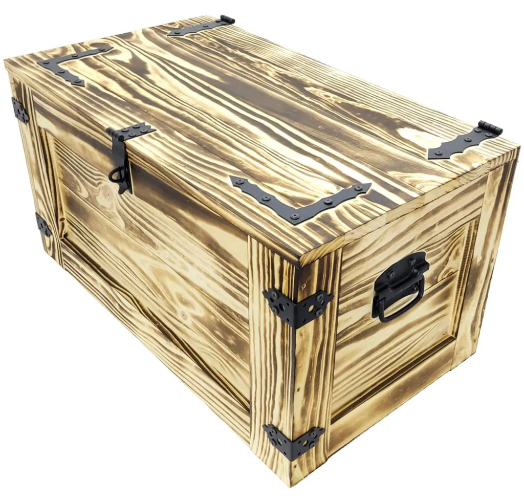 Optimisez votre espace avec ce coffre bois 80 cm - Rangement anti-vides