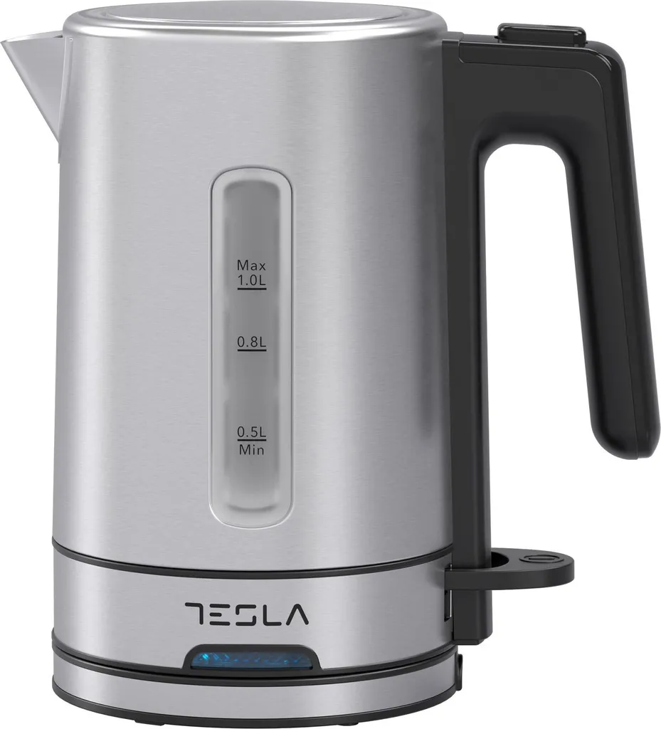 Bouilloire inox sans calcaire Tesla KT450BX 1L 2200W ébullition rapide