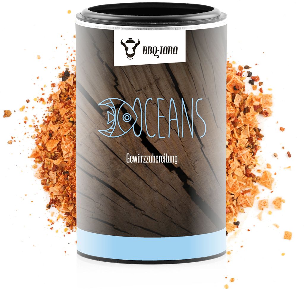 BBQ-Toro "Oceans", 100 gr., Gewürzzubereitung, für Fischgerichte und mehr, Fischgewürze