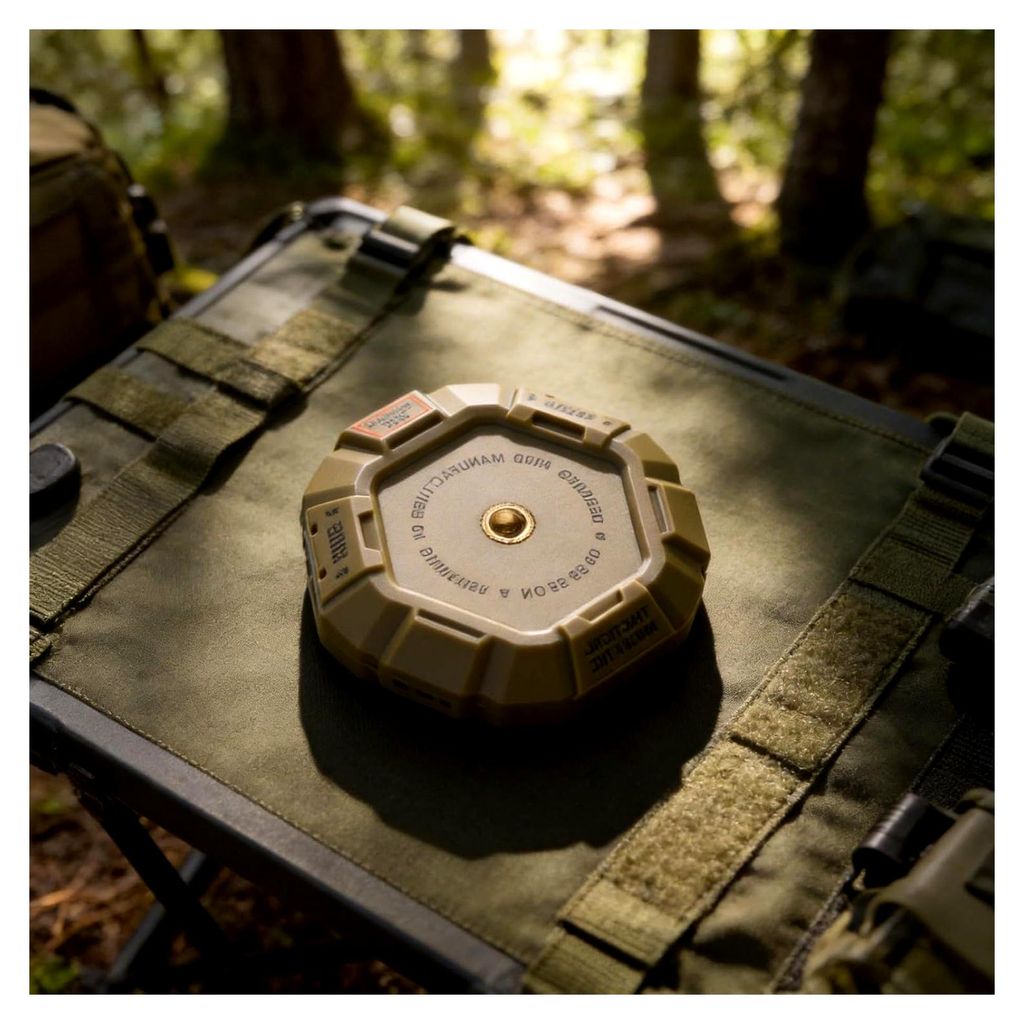 Magnetische Aufhängehaken für Camping aus ABS mit starker magnetischer Haftung, einfache Installation für hängende Lichter und Ausrüstung (Sand)