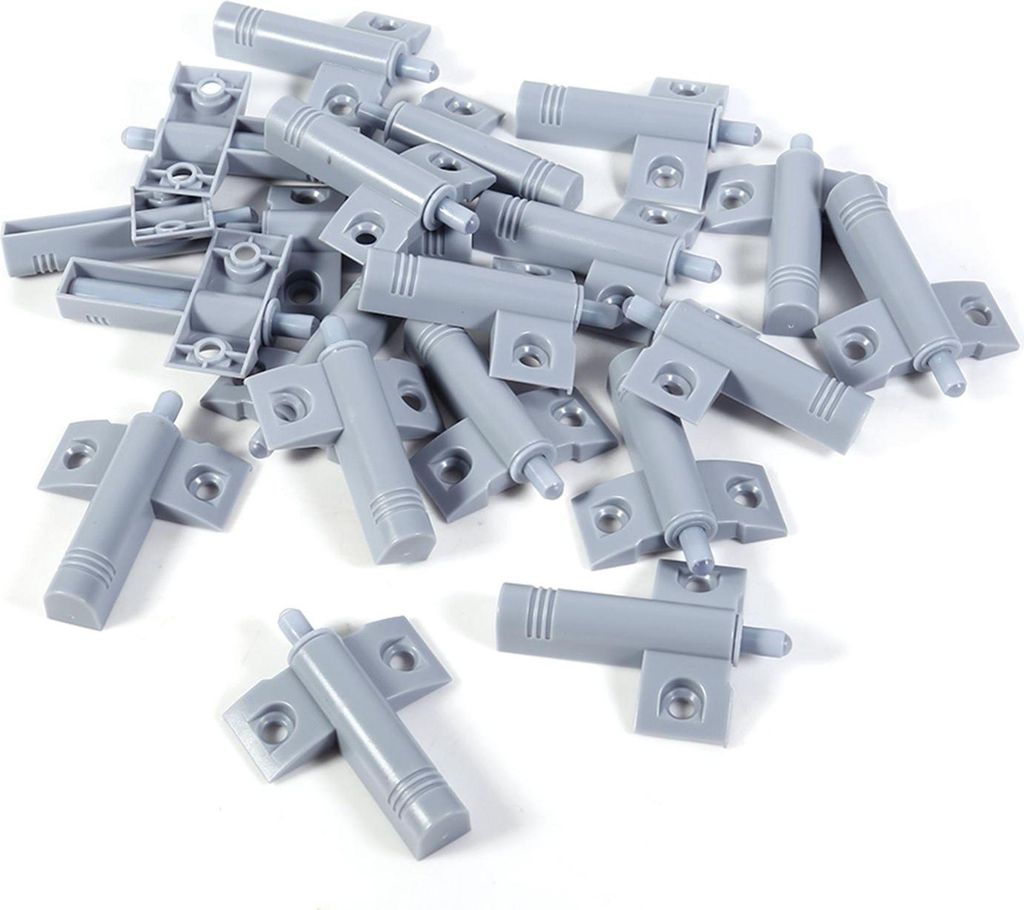 20pcs/Los Kchenschrank Tr Stopp Schublade weich ruhig Nahe D?mpferpuffer grau/wei?