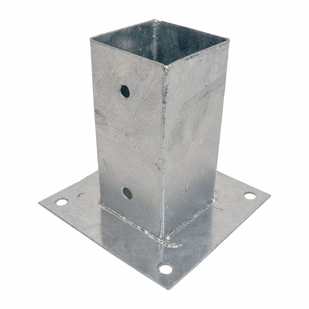 Podstawa słupa przykręcana - kotwa 71 x 71 x 150 mm Zdjęcie produktu 