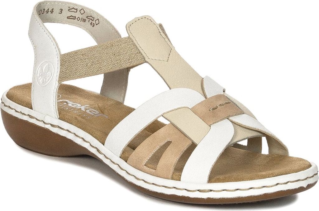 Rieker Damen Businessschuhe 6591881 Farbe: Weiß Größe: 36
